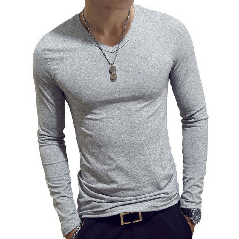 SLIM FIT LONG SLEEVE - POLYESTER