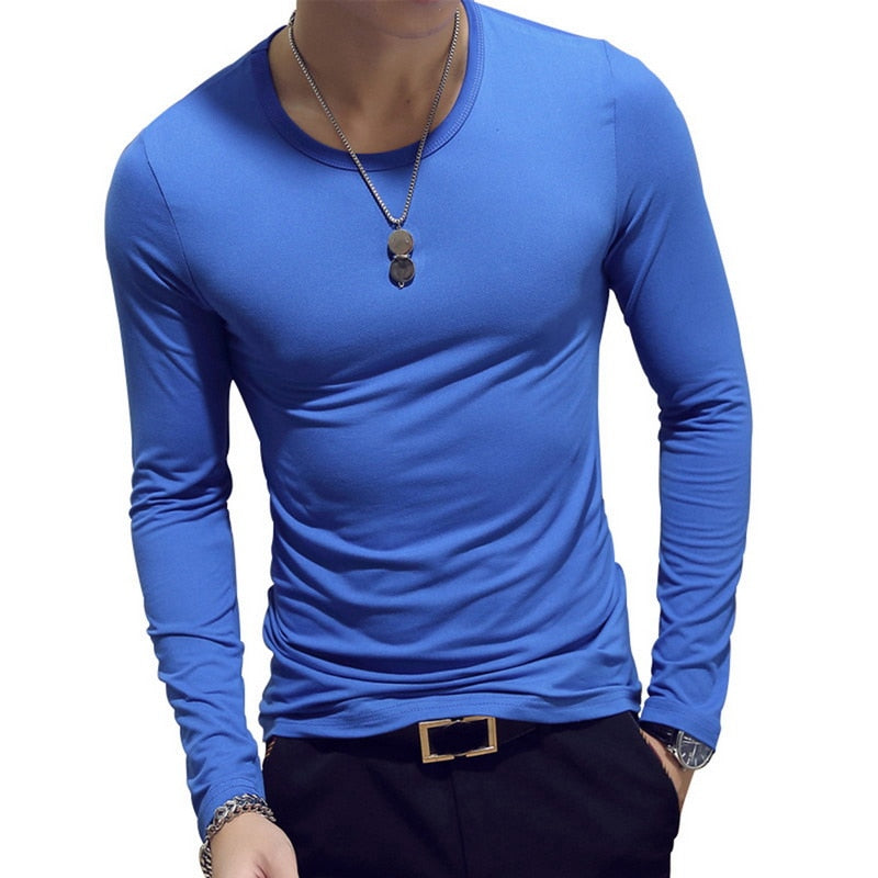 SLIM FIT LONG SLEEVE - POLYESTER