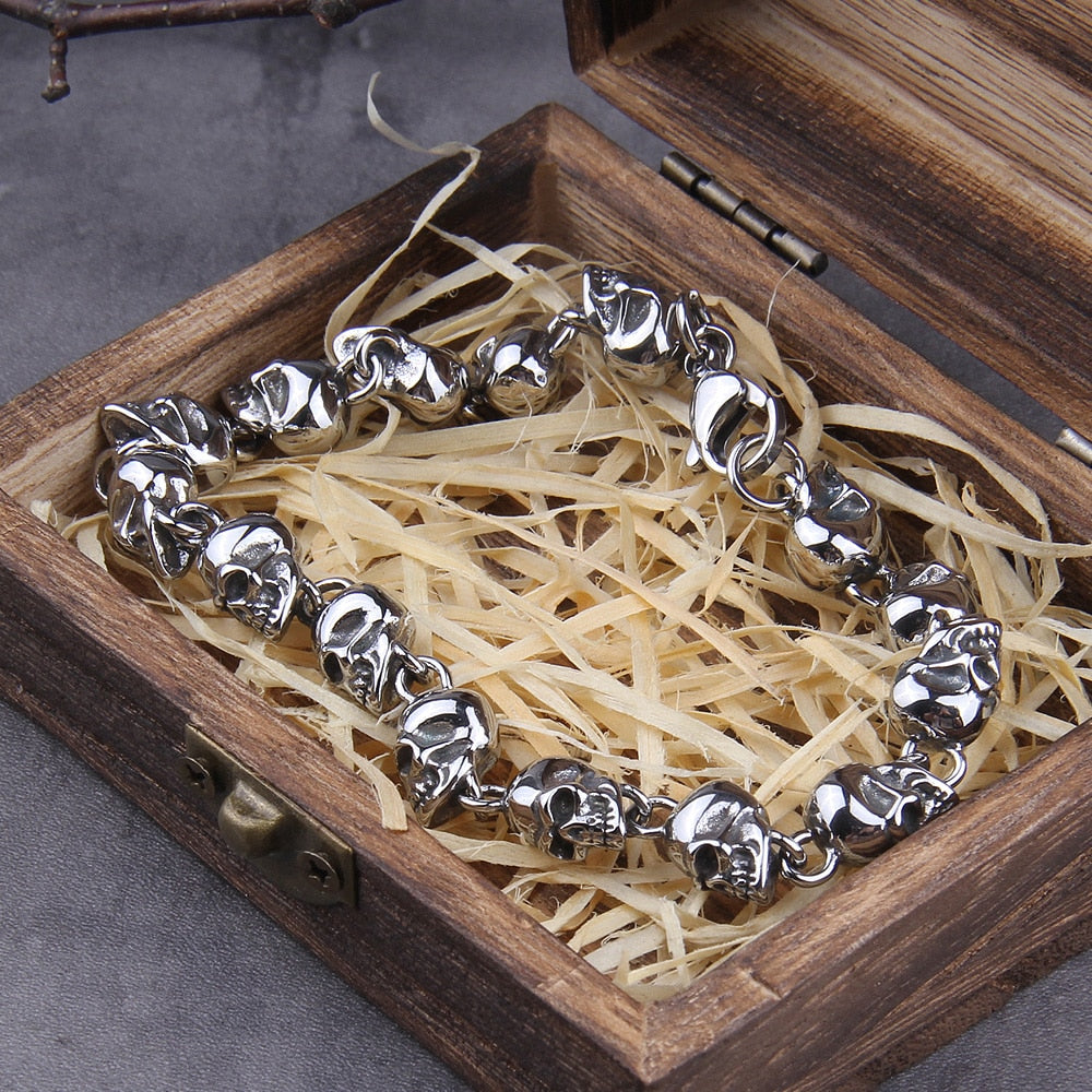 SKALLI BRACELET - STAINLESS STEEL