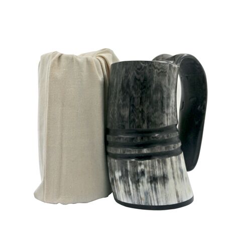 NATURAL SVARTR COLOR MUG- BUFFALO HORN