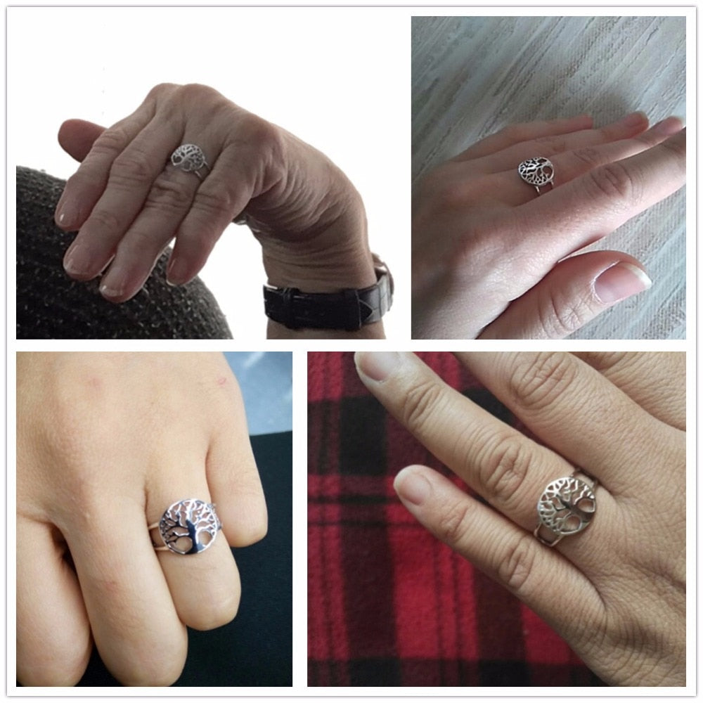 VINTAGE TREE OF LIFE RING- COPPER