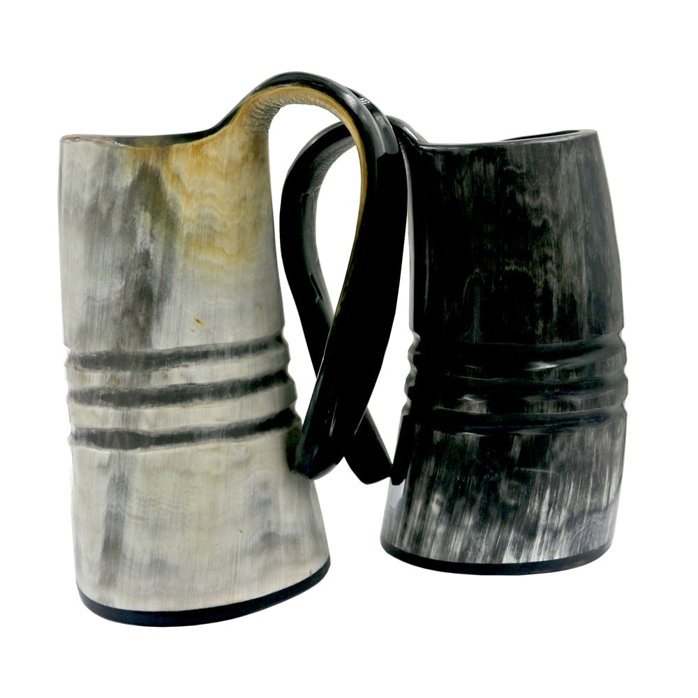 NATURAL SVARTR COLOR MUG- BUFFALO HORN