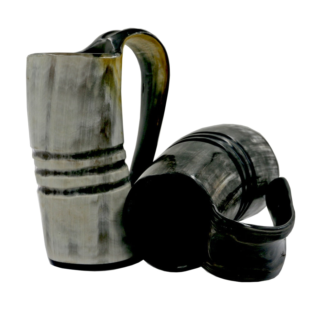 NATURAL SVARTR COLOR MUG- BUFFALO HORN