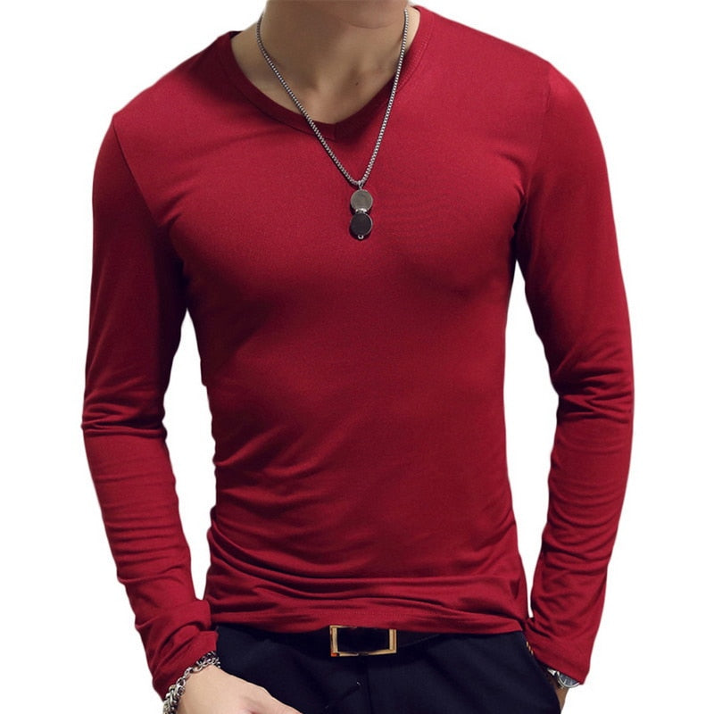 SLIM FIT LONG SLEEVE - POLYESTER