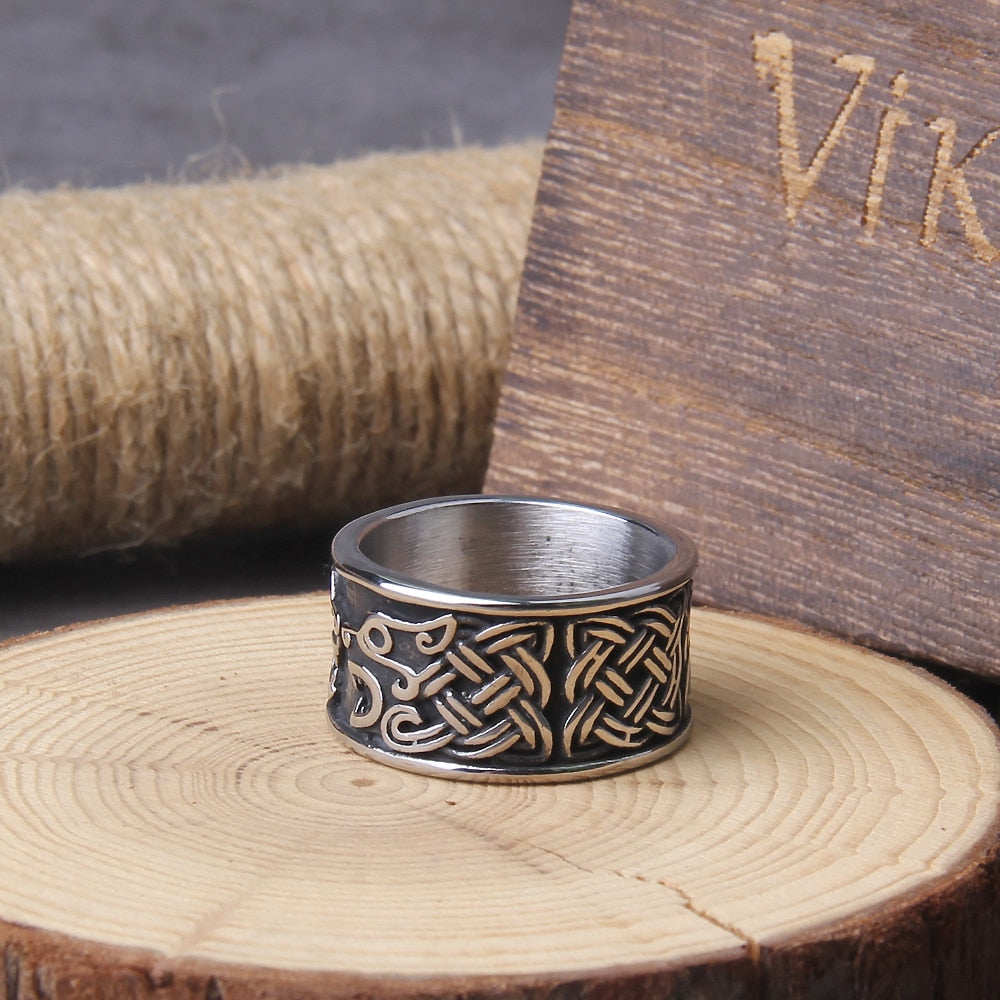 BJORN OATH RING - STAINLESS STEEL