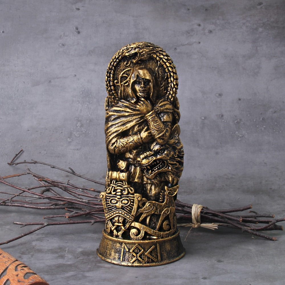 NORSE GODS & GODDESS STATUE - RESIN