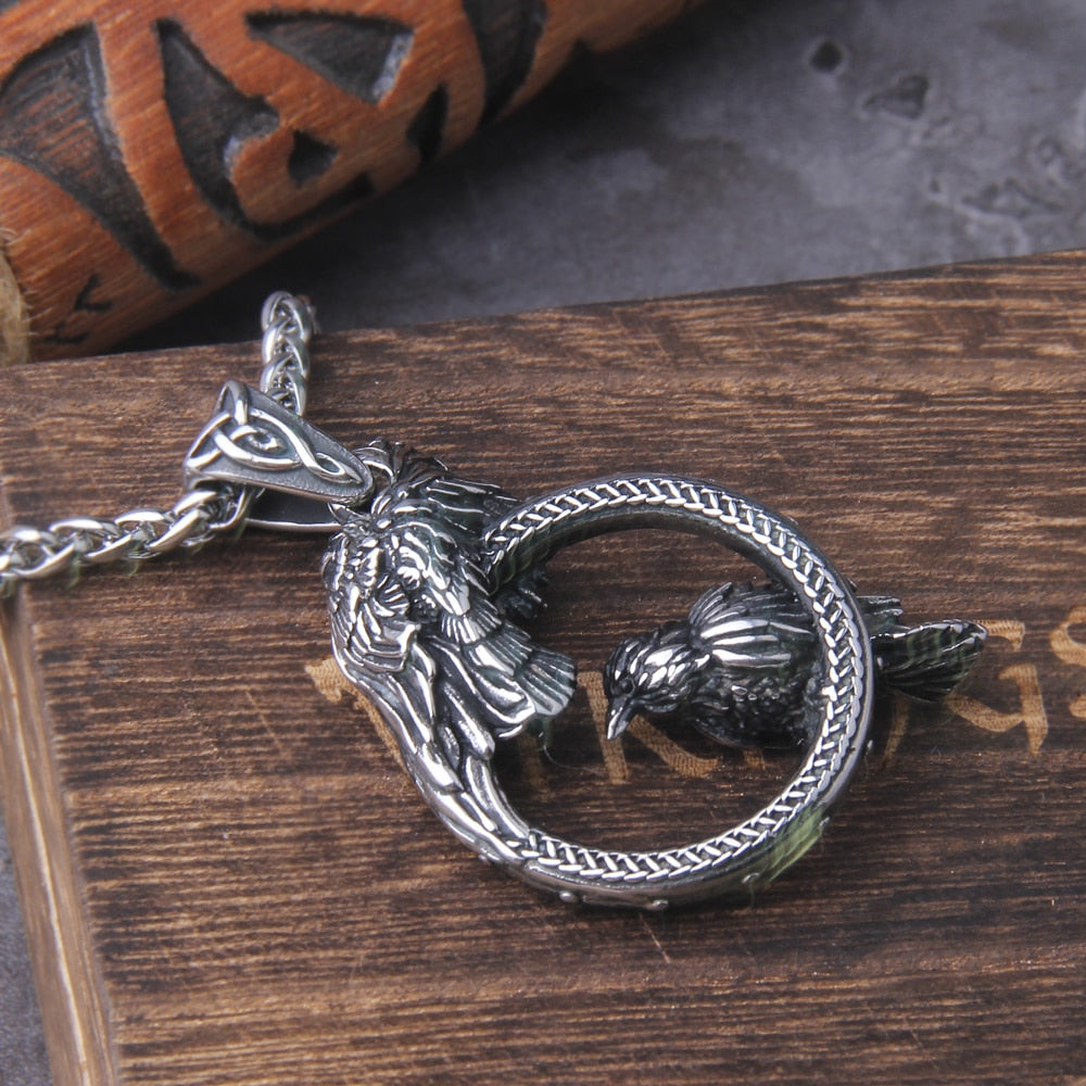 HUGINN AND MUNINN OATH - STAINLESS STEEL