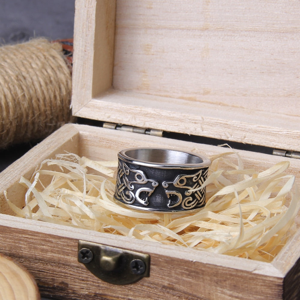 BJORN OATH RING - STAINLESS STEEL