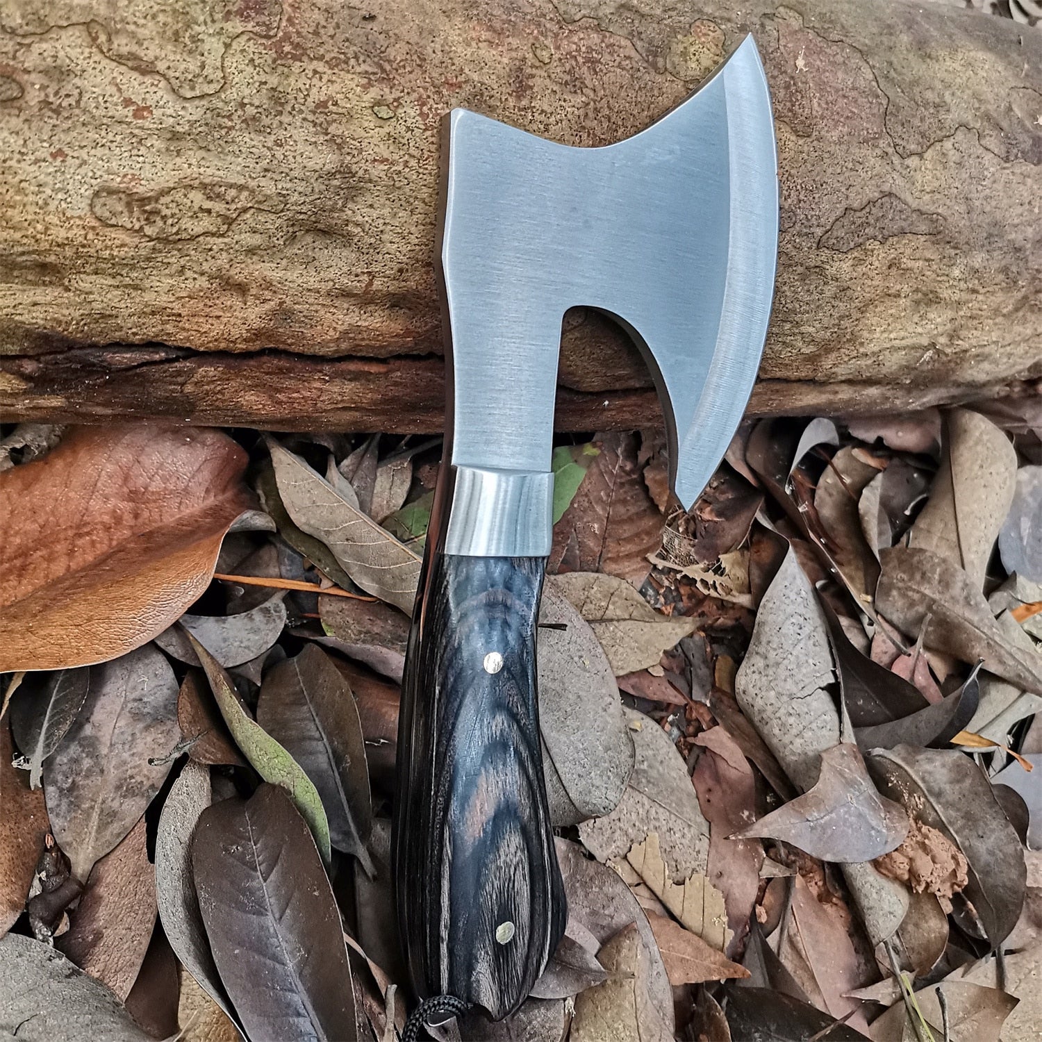 MINI SURVIVAL HATCHET - STAINLESS STEEL