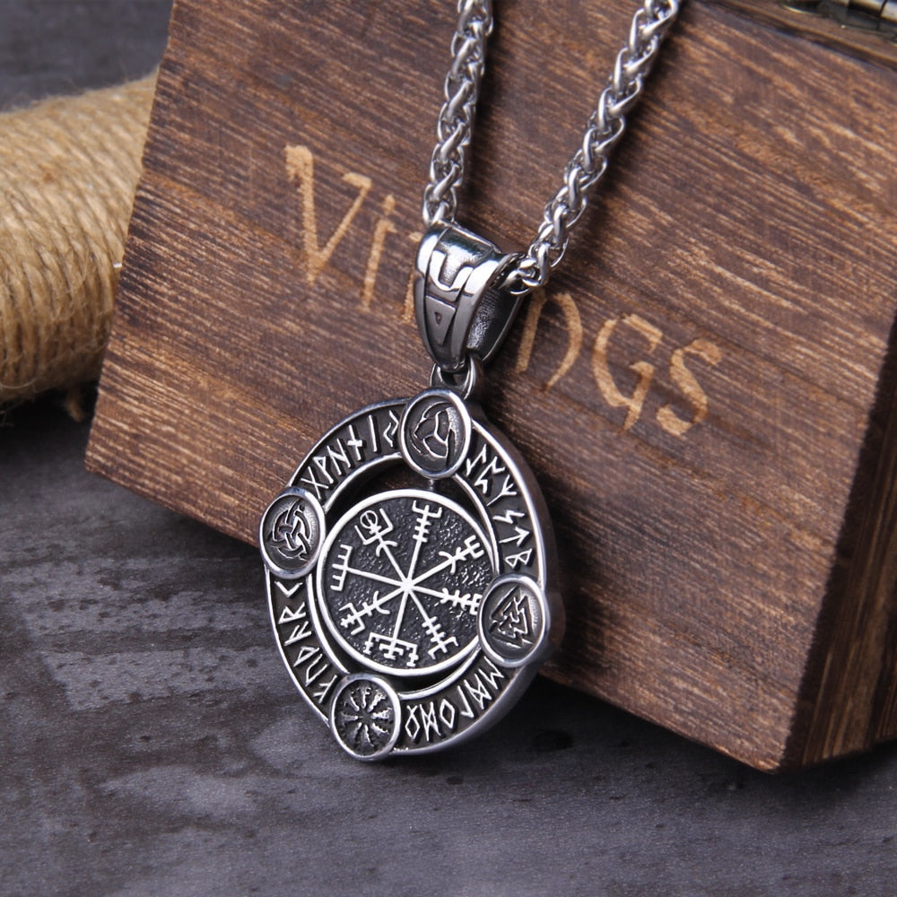 VEGVSVIR WYRD NECKLACE - STAINLESS STEEL