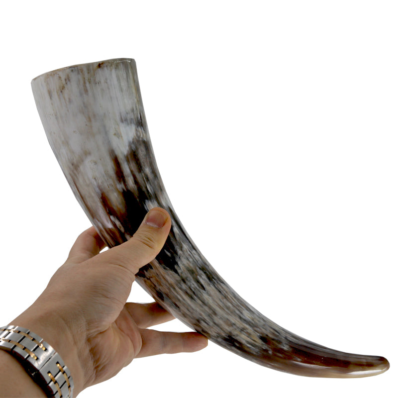 MUG HORN WITH CASE - BUFFALO HORN