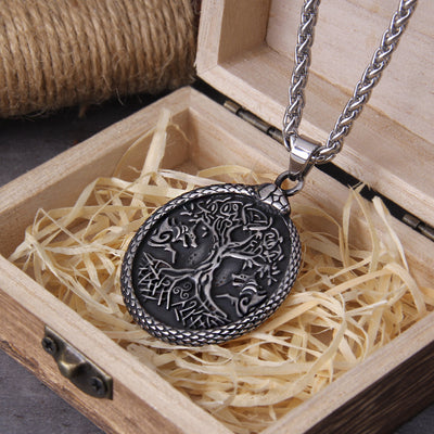 END OF DAYS NECKLACE - STAINLESS STEEL