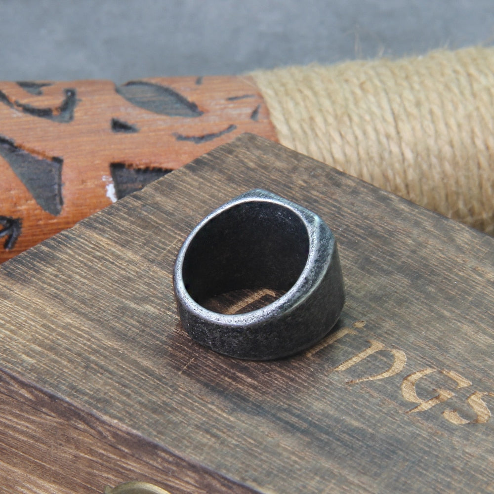 NORSE RUNIC RING VARIETY - STAINLESS STEEL