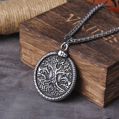 END OF DAYS NECKLACE - STAINLESS STEEL