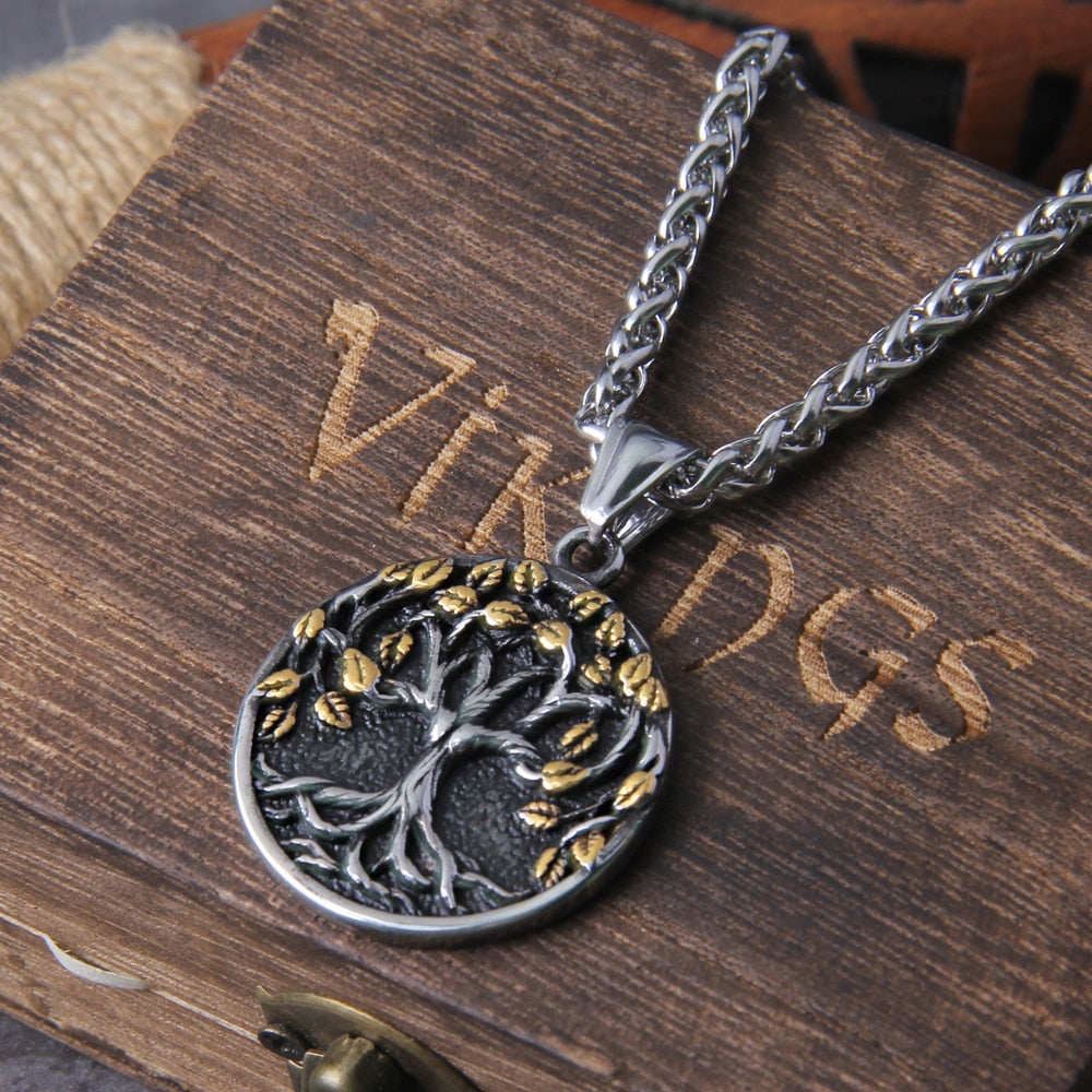 YGGDRASIL AMULET - STAINLESS STEEL (VARIANT)