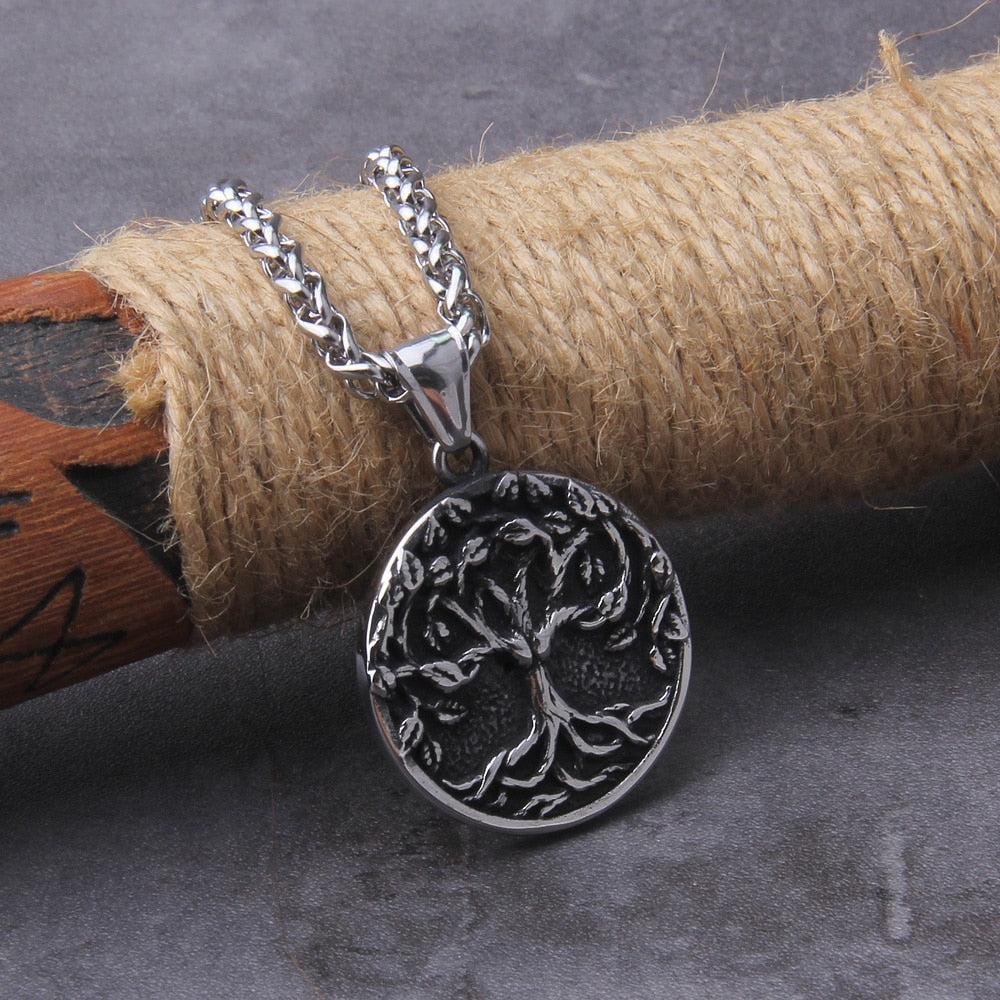 YGGDRASIL AMULET - STAINLESS STEEL (VARIANT)