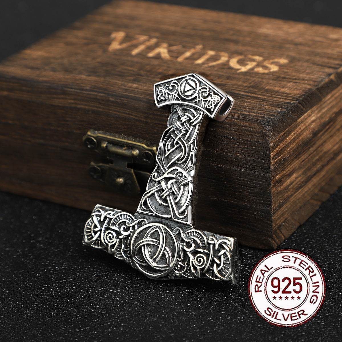 WAY OF THE VIKING HAMMER - STERLING SILVER