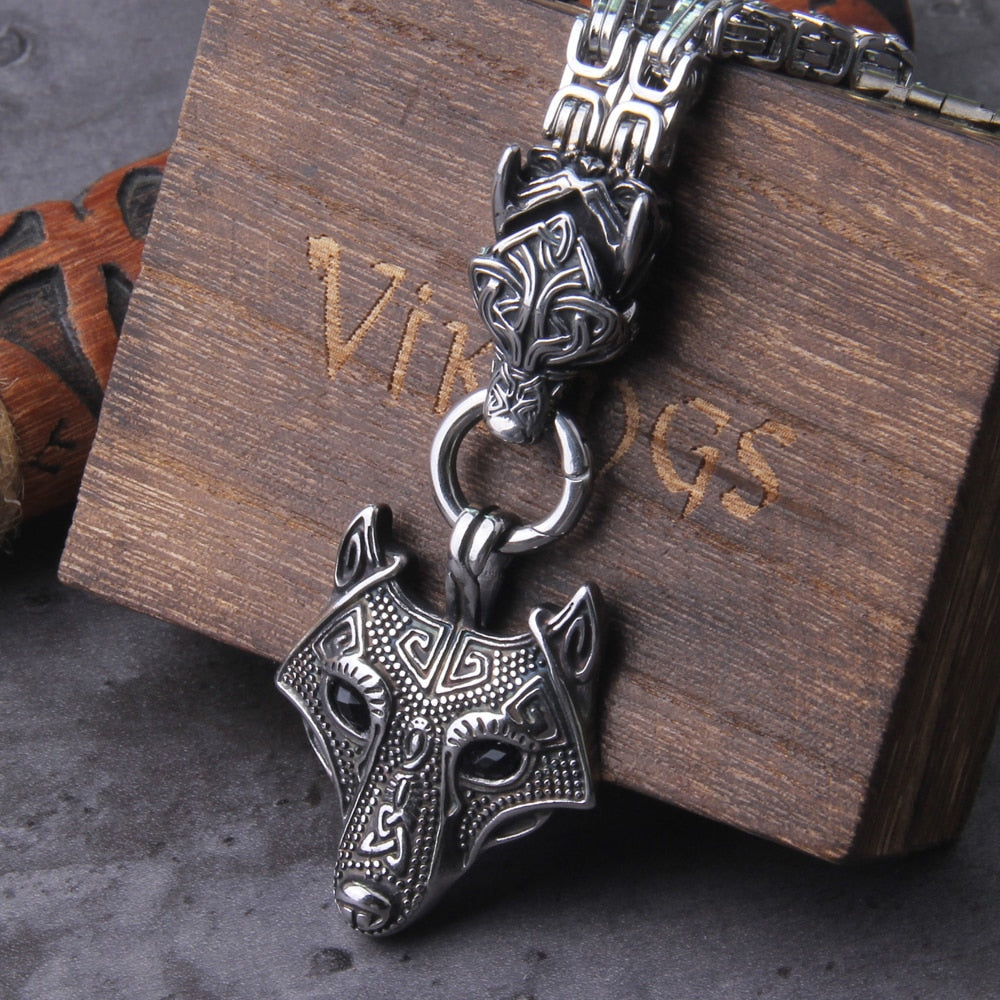 VEGSVIR HAMMER AMULET- STAINLESS STEEL