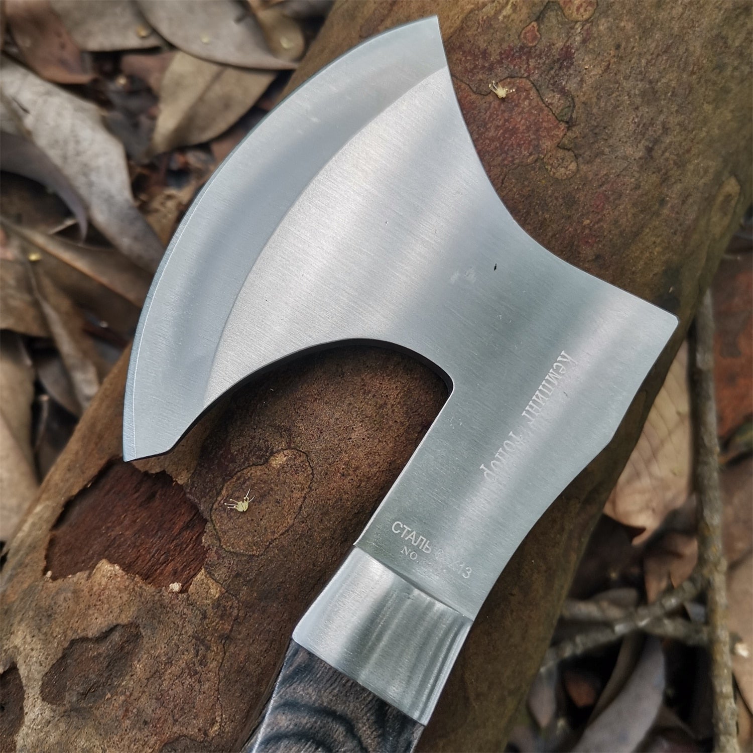 MINI SURVIVAL HATCHET - STAINLESS STEEL