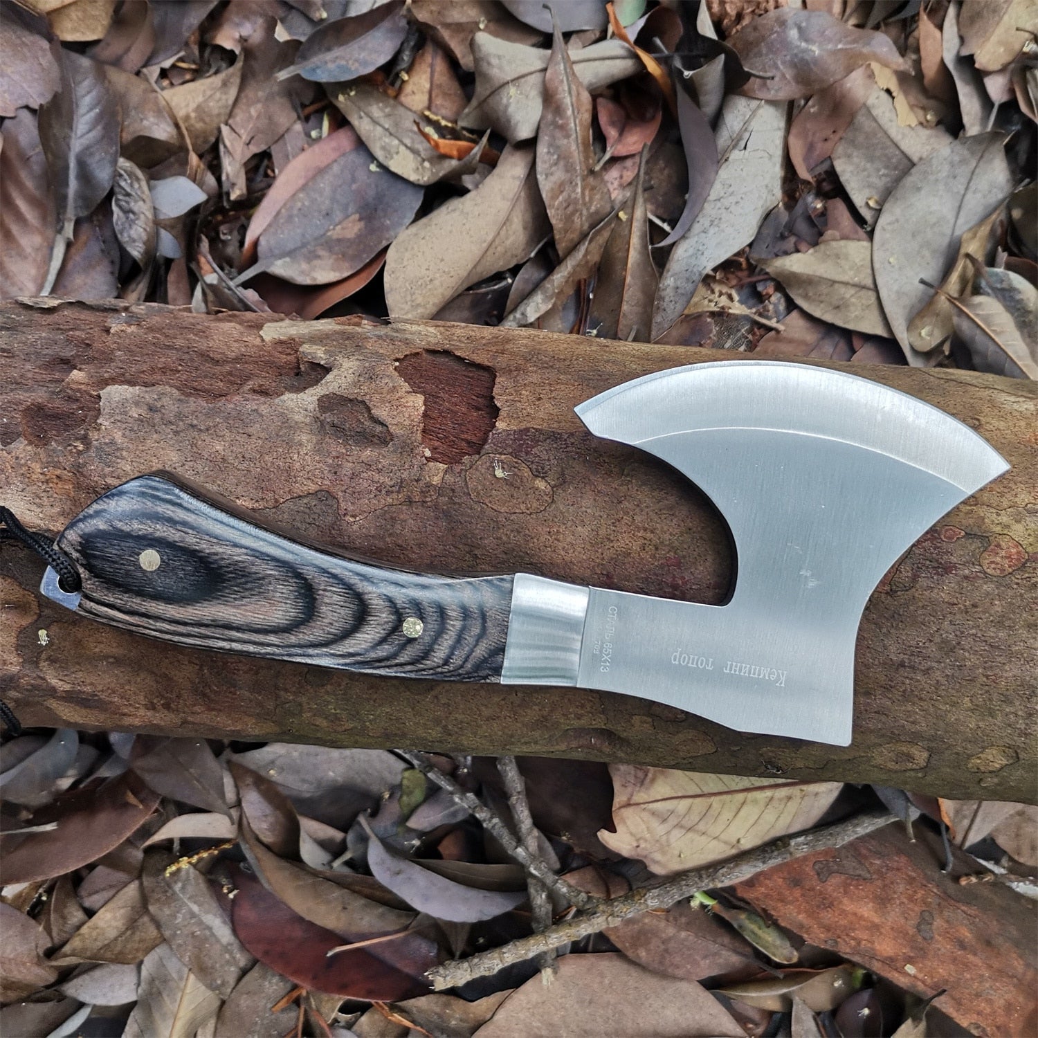 MINI SURVIVAL HATCHET - STAINLESS STEEL