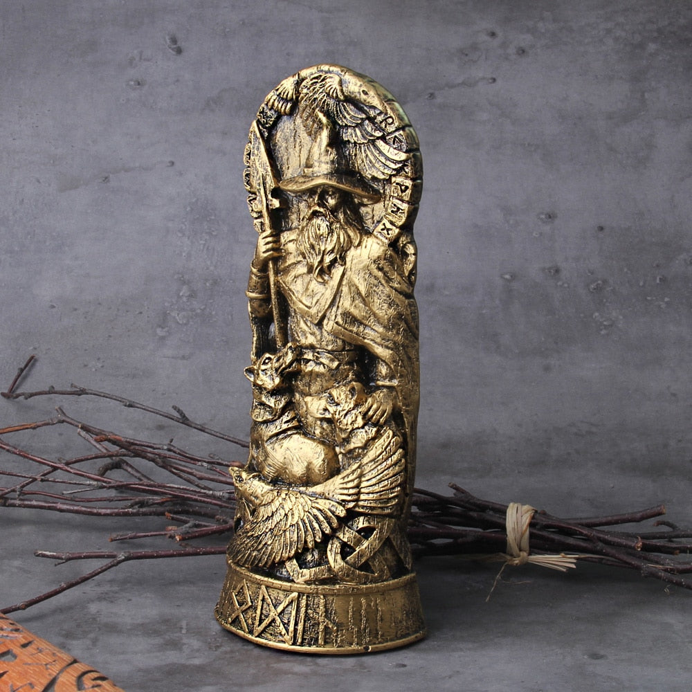 NORSE GODS & GODDESS STATUE - RESIN