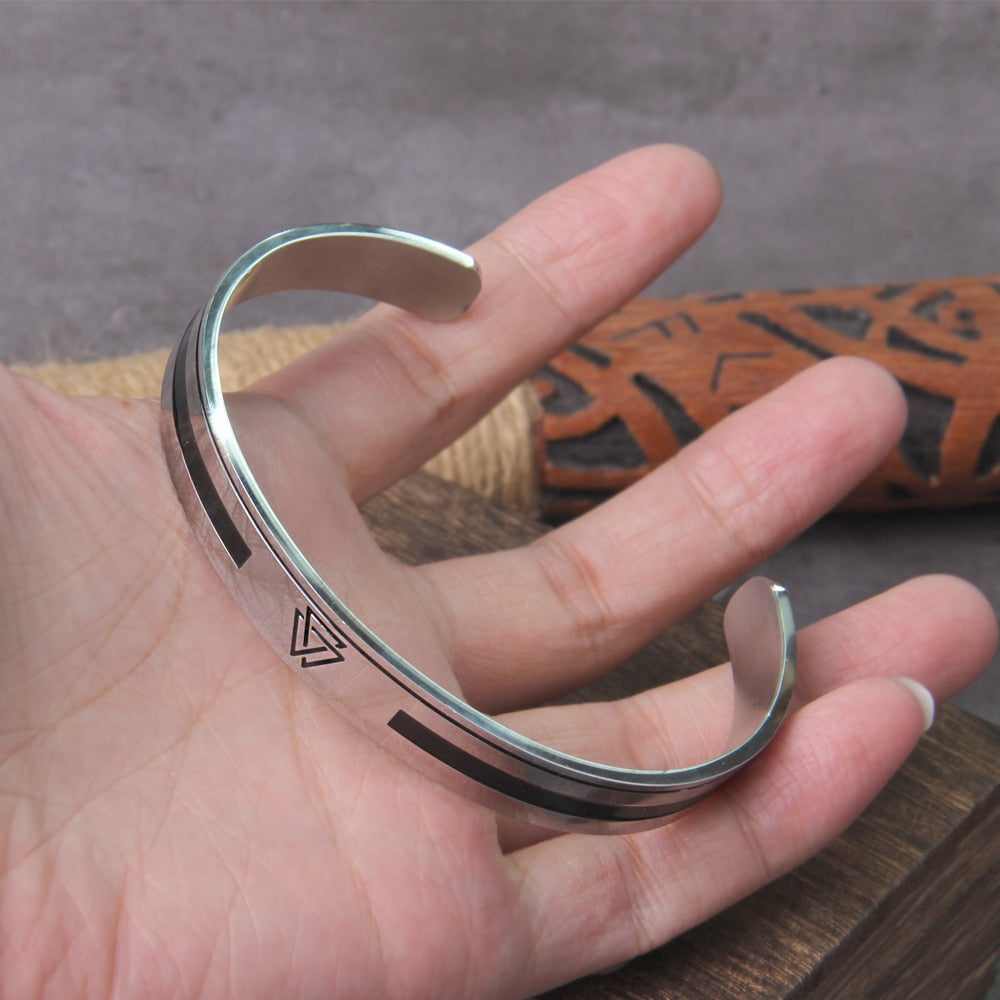 HANDMADE NORSE CUFFS VARIETY - STAINLESS STEEL