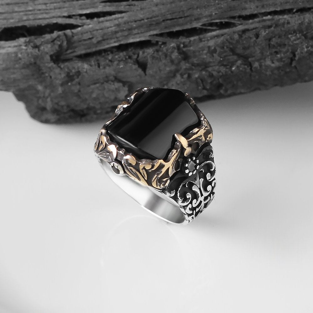 OBELISK RING - STERLING SILVER