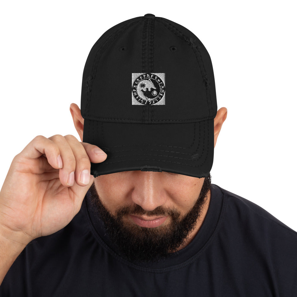 Fenrir Destruction Distressed Dad Hat