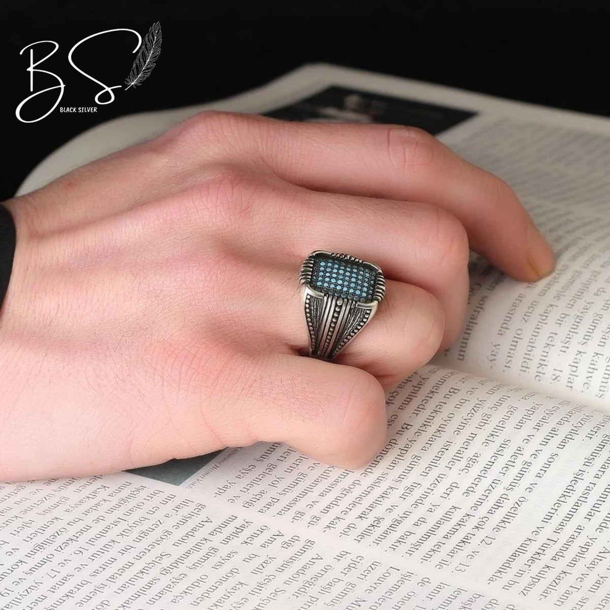 Scvle Ring SHELL RING -NSTERLING SILVER
