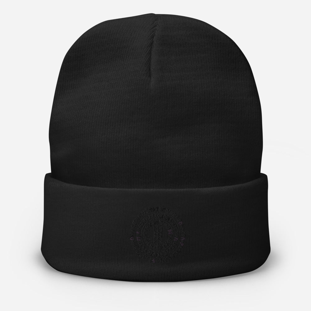 WEB OF WYRD Embroidered Beanie