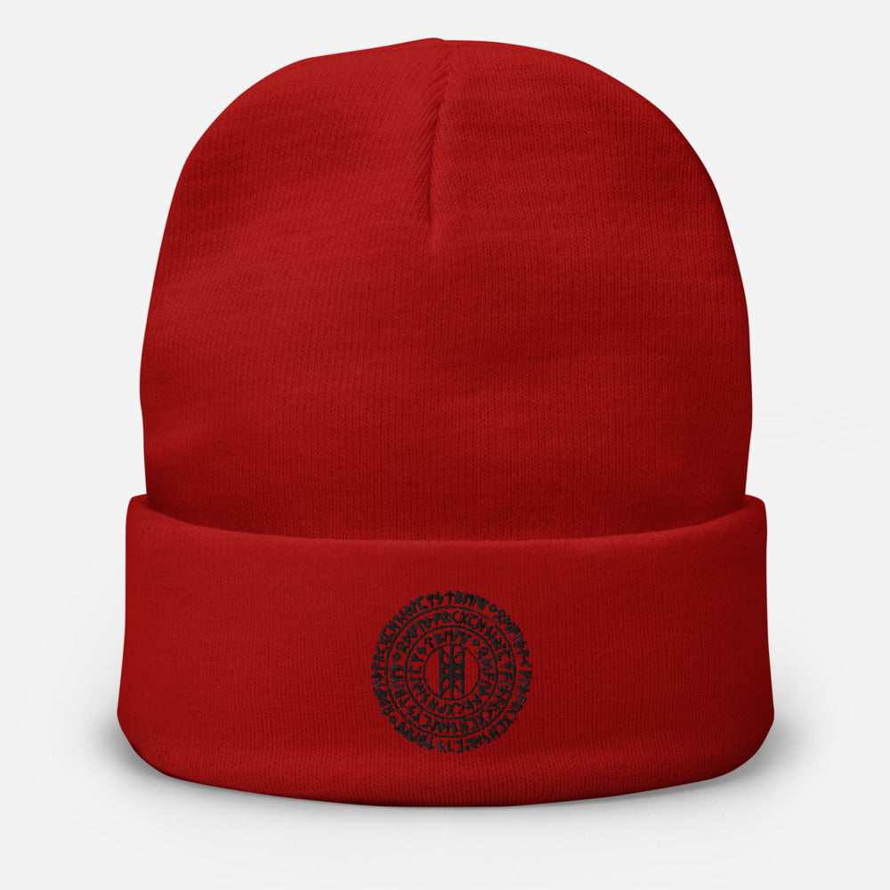 WEB OF WYRD Embroidered Beanie