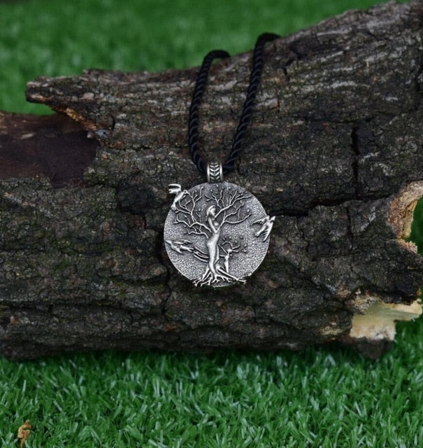 TREE OF LIFE VARIANTS  PENDANT- MOON RITUAL - Forged in Valhalla