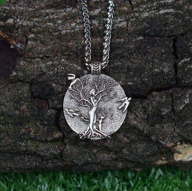 TREE OF LIFE VARIANTS  PENDANT- MOON RITUAL - Forged in Valhalla