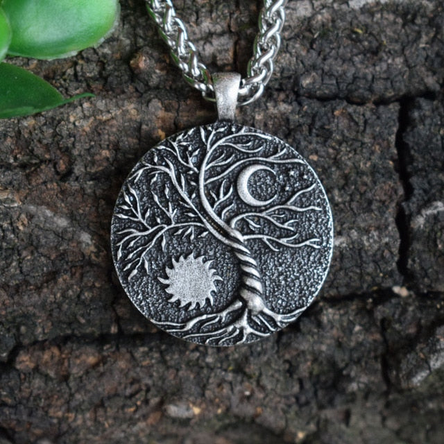 TREE OF LIFE VARIANTS  PENDANT- MOON RITUAL - Forged in Valhalla
