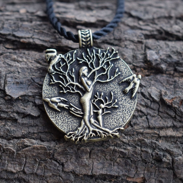 TREE OF LIFE VARIANTS  PENDANT- MOON RITUAL - Forged in Valhalla