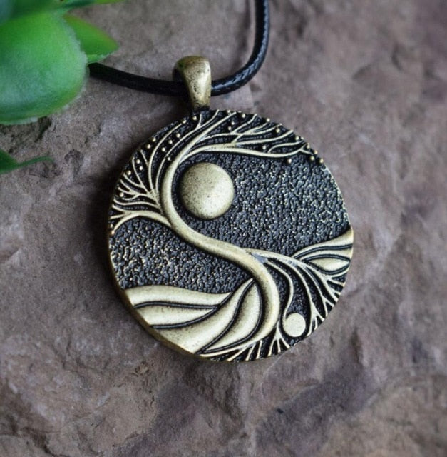 TREE OF LIFE VARIANTS  PENDANT- MOON RITUAL - Forged in Valhalla