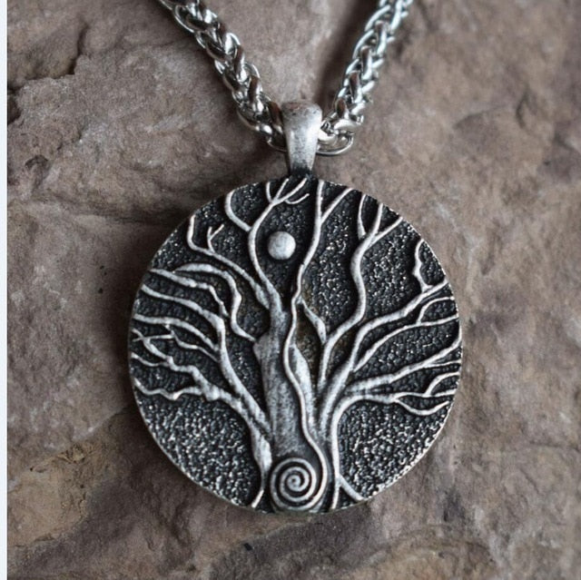 TREE OF LIFE VARIANTS  PENDANT- MOON RITUAL - Forged in Valhalla