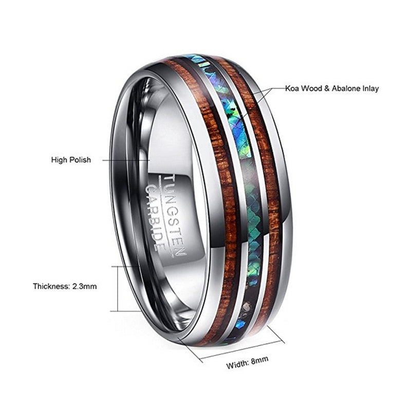 SOUL WAY RING- TUNGSTEN