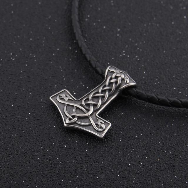 CELTIC TRISKELE THOR'S HAMMER - STAINLESS STEEL - Forged in Valhalla