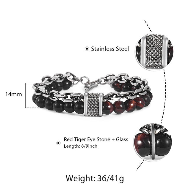 DUALITY BEADS - STAINLESS STEEL VARIETY