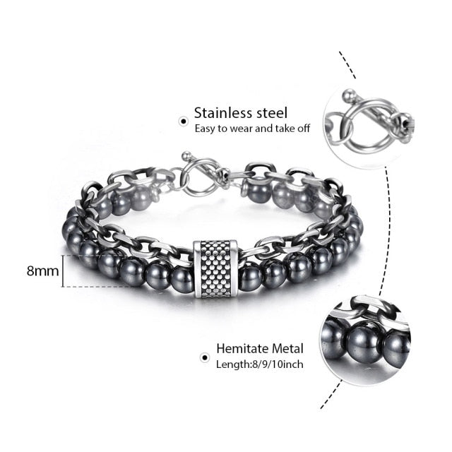 DUALITY BEADS - STAINLESS STEEL VARIETY