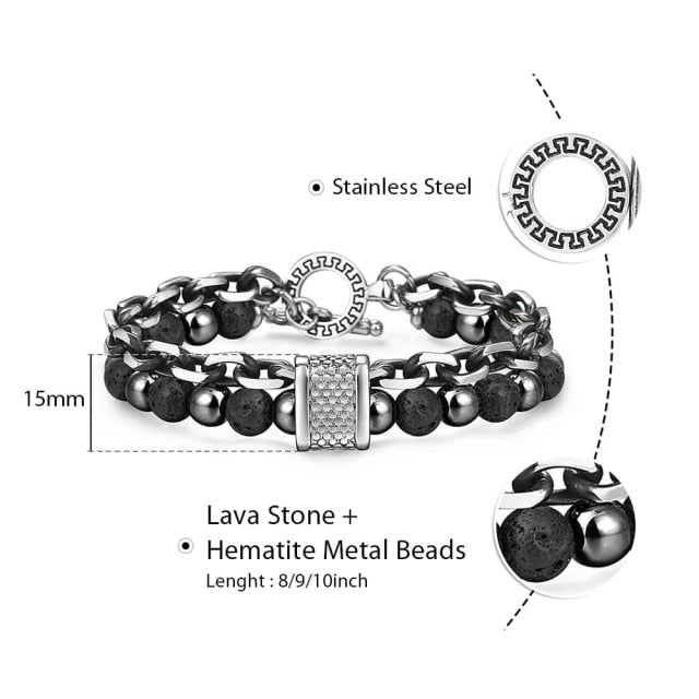 DUALITY BEADS - STAINLESS STEEL VARIETY