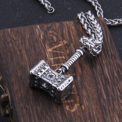 MODERN THORS HAMMER OF THUNDER- STAINLESS STEEL - Forged in Valhalla