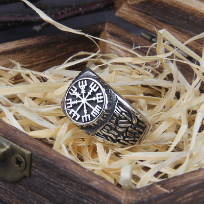 FENRIRS PATH RING - STAINLESS STEEL