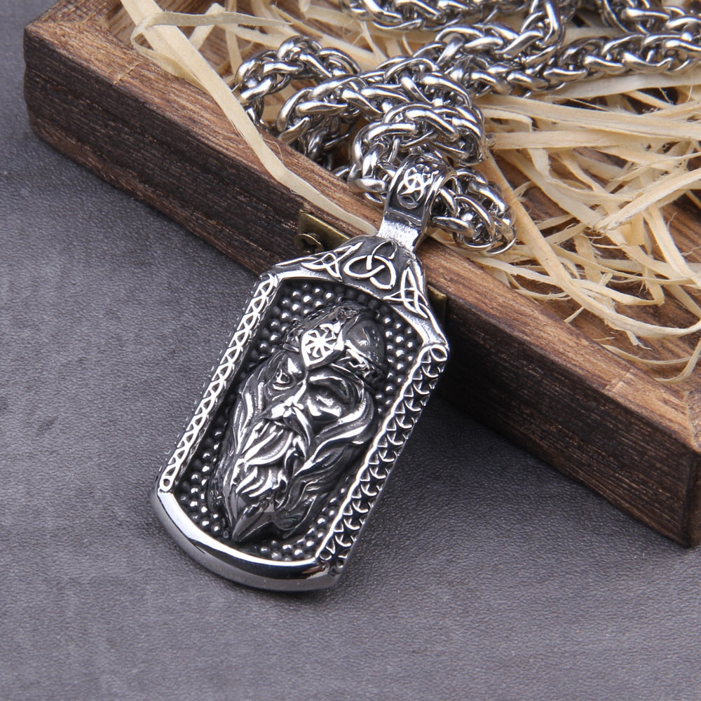 NORSE GOD ODIN- STAINLESS STEEL - Forged in Valhalla