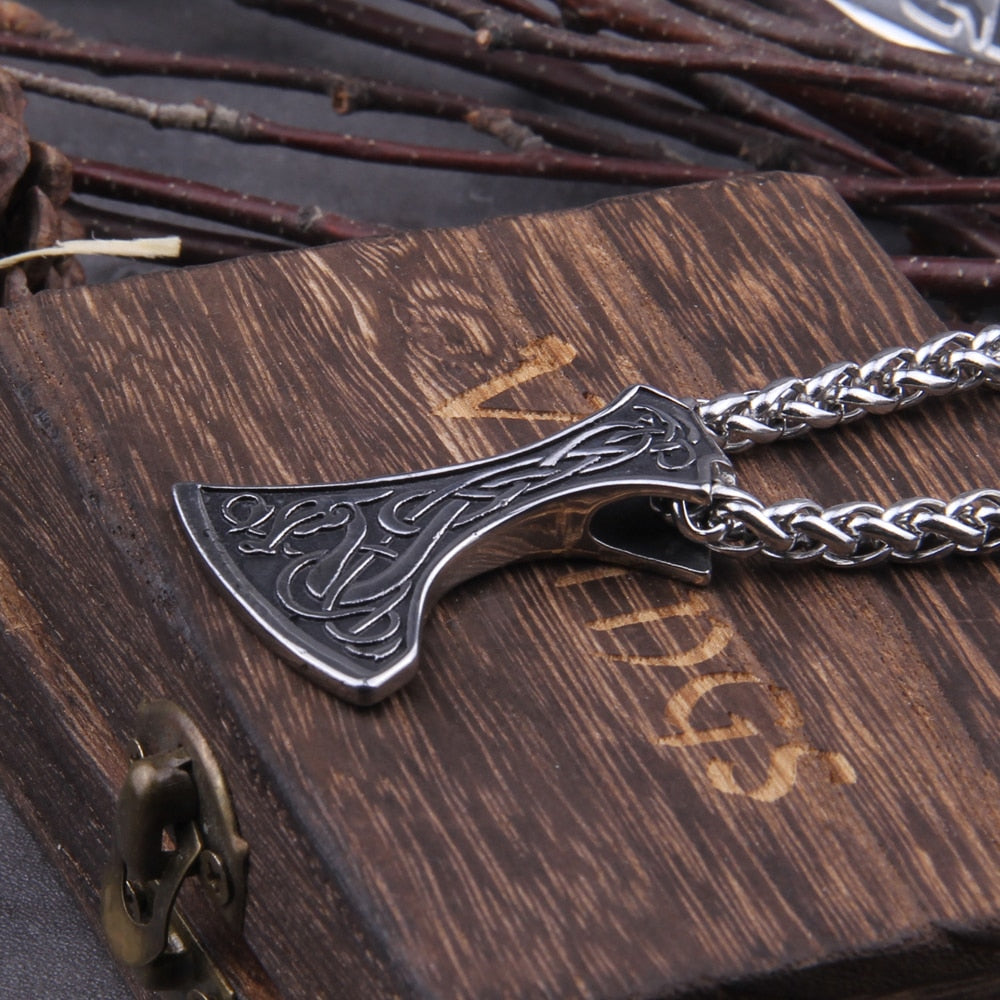 VIKING WARRIOR BERZERKERS BLADE PENDANT- STAINLESS STEEL - Forged in Valhalla