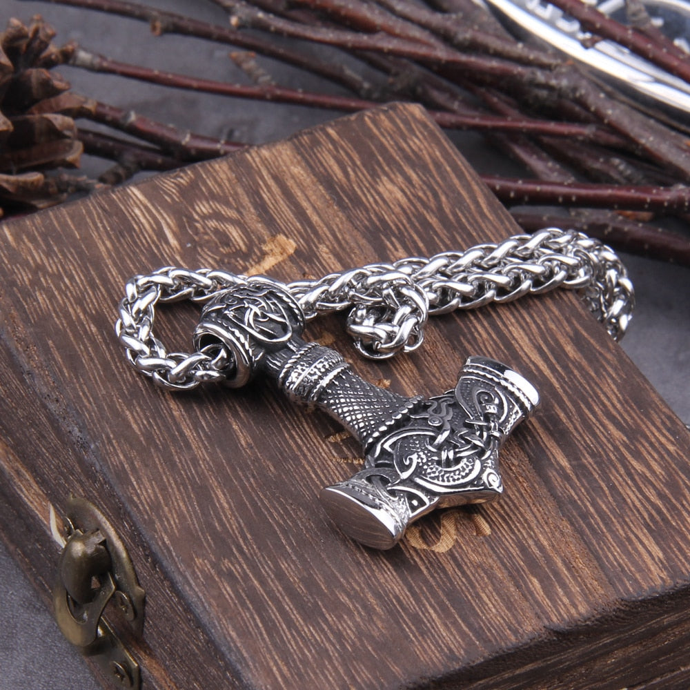 MJÖLNIR - STAINLESS STEEL - Forged in Valhalla