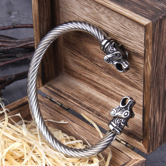 BERSERKERS ARM CUFF - STAINLESS STEEL VARIETY