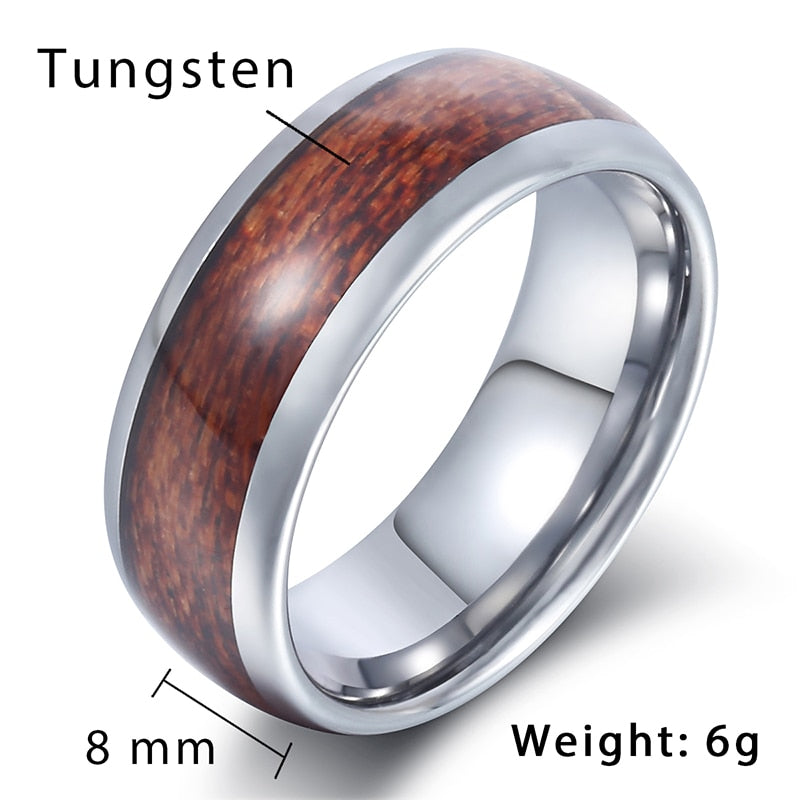 EIKENBOOM RING - TUNGSTEN