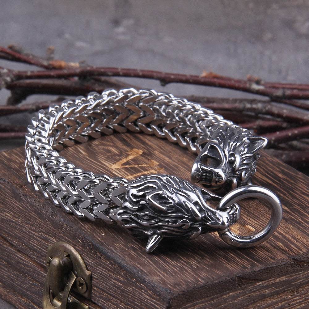 GERI AND FREKI WOLFS FANG- STAINLESS STEEL - Forged in Valhalla